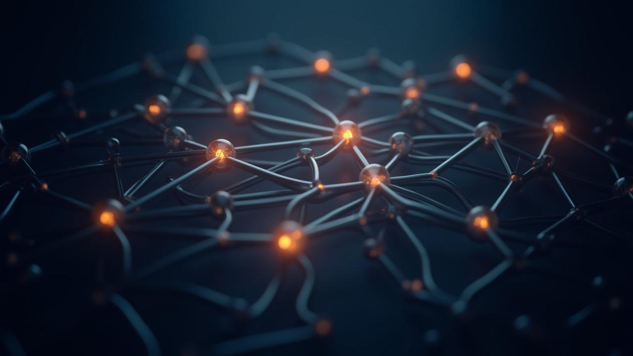 Abstract architectural representation of neural pathways and complex structures