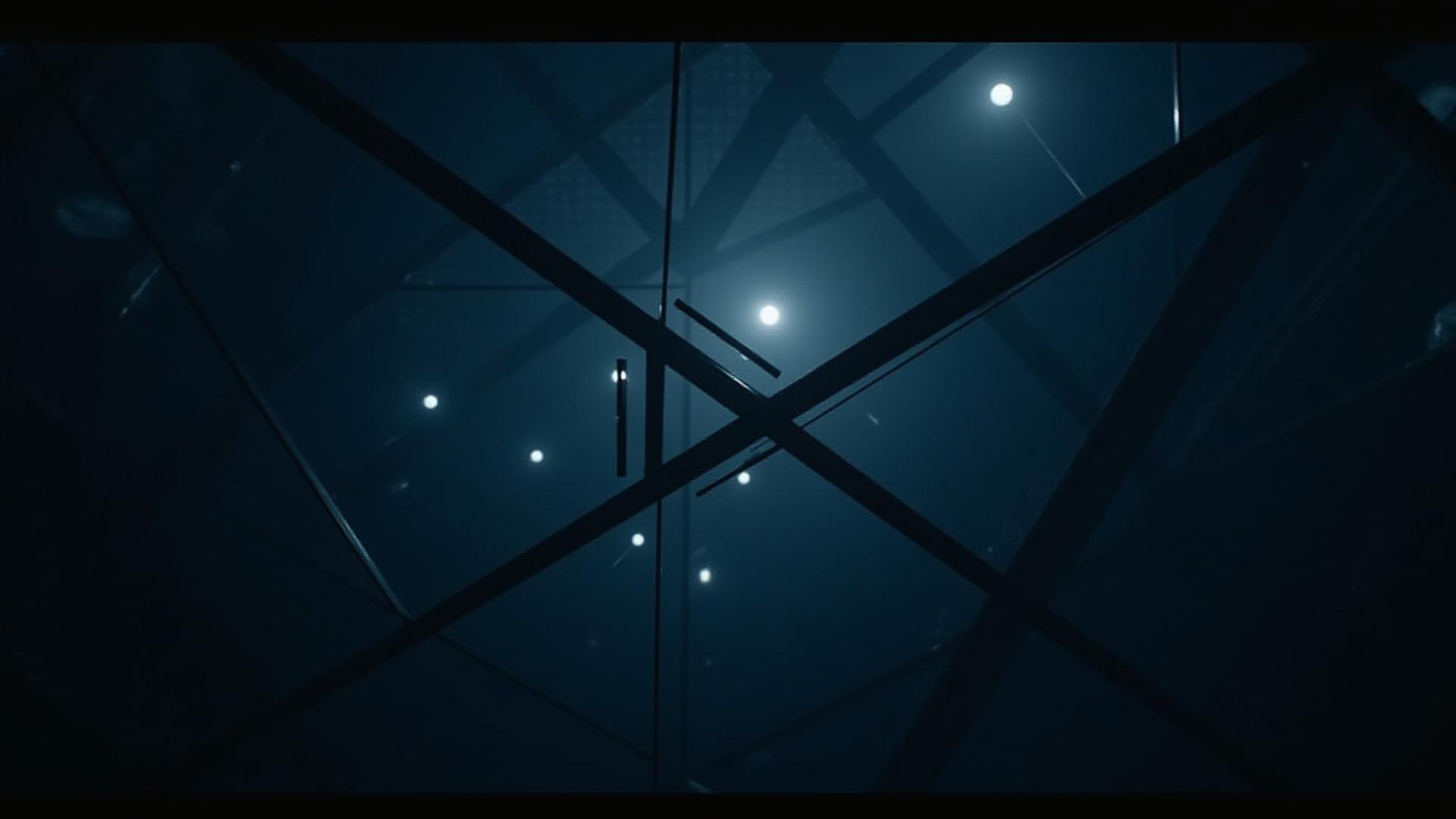 Abstract architectural structure representing complex strategy